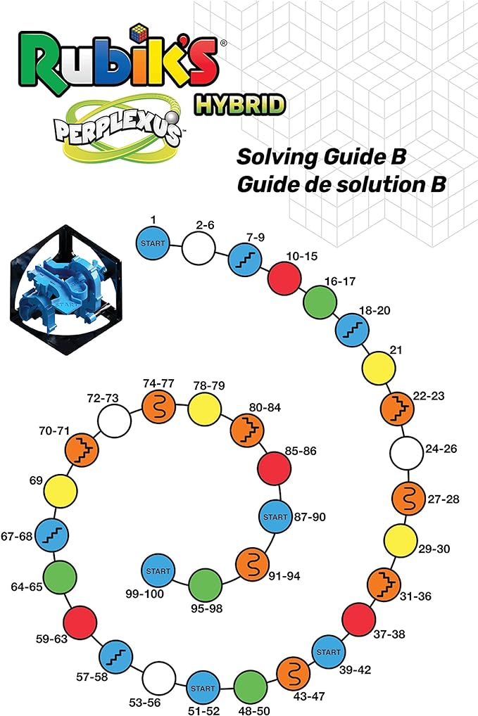 Rubik's Perplexus Hybrid 3D Maze Game for Ages 8+