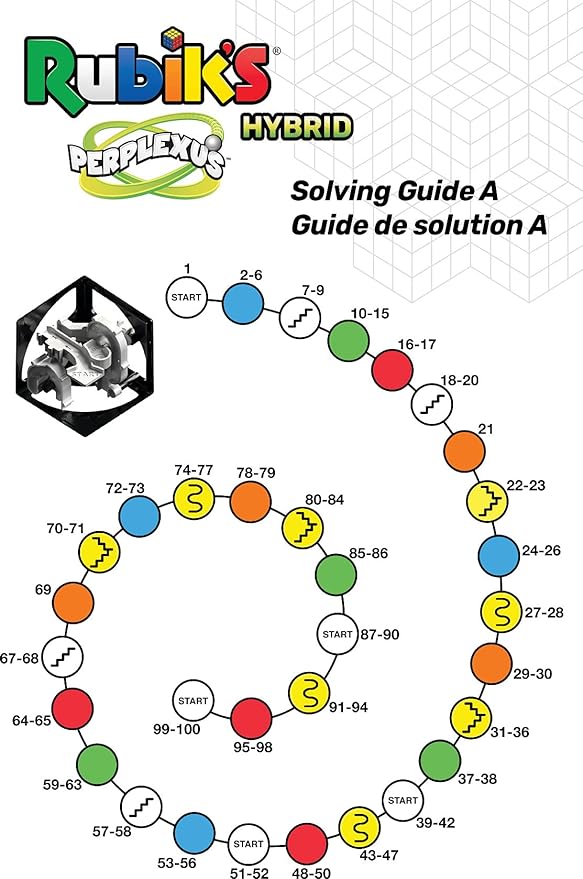Rubik's Perplexus Hybrid 3D Maze Game for Ages 8+